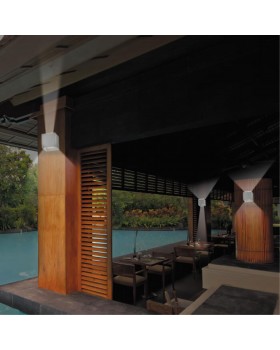 357518 STREET NT18 340 белый Ландшафтный светильник IP54 LED 3000K 6W 220-240V CALLE-foto3