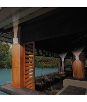 357518 STREET NT18 340 белый Ландшафтный светильник IP54 LED 3000K 6W 220-240V CALLE-foto3