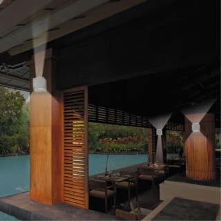 357518 STREET NT18 340 белый Ландшафтный светильник IP54 LED 3000K 6W 220-240V CALLE-foto3