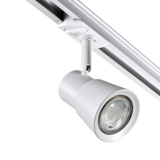 370933 PORT NT22 067 белый Светильник трековый однофазный двухжильный IP20 GU10 50W 220V MOLO-foto5