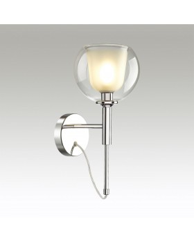 4699/1W PENDANT ODL20 297 хром/прозрачный Бра E14 1*40W LEVA-foto3