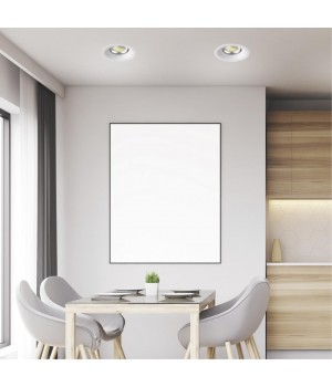 358026 SPOT NT19 253 белый Встраиваемый светильник IP20 LED 4100К 30W 220V GLOK-foto3