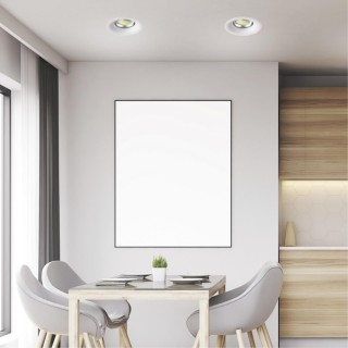 358026 SPOT NT19 253 белый Встраиваемый светильник IP20 LED 4100К 30W 220V GLOK-foto3