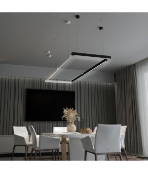 358876 OVER NT22 173 черный Светильник накладной/подвесной светодиодный IP20 LED 4000K 30W 220V ITER-foto3