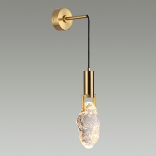 4372/5WL MIDCENT ODL23 155 античная бронза/металл/стекло Настенный св-к IP20 LED 200Лм 5W 3000K LIA-foto3