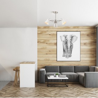 3591/3C MODERNI LN18 154 белый с матовым никелем Люстра на штанге E27 3*60W 220V ARUDIS-foto3