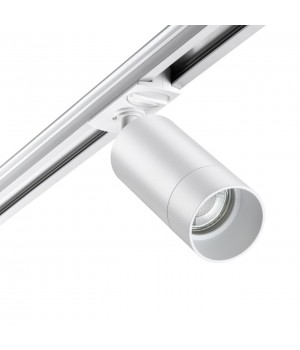 370860 PORT NT22 068 белый Светильник трековый однофазный двухжильный IP20 GU10 9W 220V SLIM-foto4