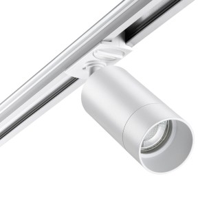 370860 PORT NT22 068 белый Светильник трековый однофазный двухжильный IP20 GU10 9W 220V SLIM-foto4