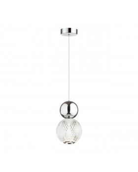 5007/7L L-VISION ODL23 419 хром/прозрачный/металл/акрил Подвес LED 7W 4000K 350Лм CRYSTAL-foto3