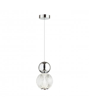 5007/7L L-VISION ODL23 419 хром/прозрачный/металл/акрил Подвес LED 7W 4000K 350Лм CRYSTAL-foto3