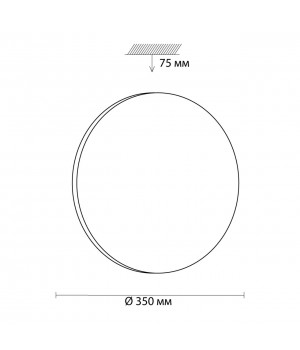 3017/CL PALE SN 066 Светильник пластик/белый LED 30Вт 4000K D350 IP43 SIMPLE-foto2