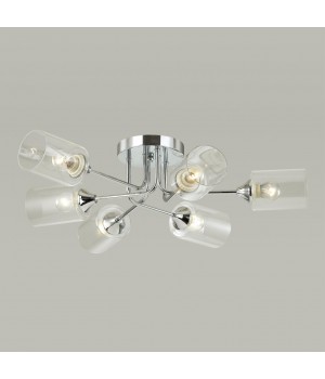 4529/6C COMFI LN21 061 хром Люстра потолочная E27 6*60W 220V JERRY-foto4