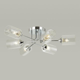 4529/6C COMFI LN21 061 хром Люстра потолочная E27 6*60W 220V JERRY-foto4