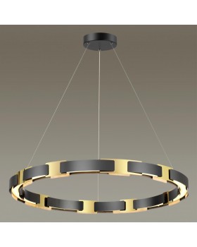 4991/80L L-VISION ODL23 381 черный/золотой/металл/акрил Люстра LED 80W 3000K FIERRO-foto3