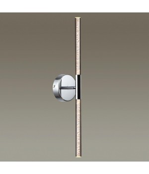 4370/10WL HIGHTECH ODL23 107 хром полированный/акрил с пузырьками Настенный св-к IP20 LED 10W 315Лм 3000K SPARKY-foto3