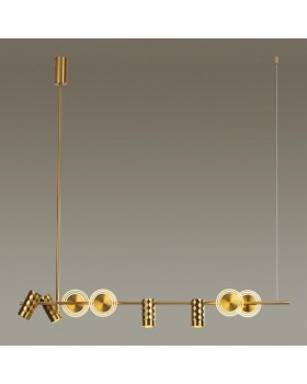 4354/52L HIGHTECH ODL23 261 античная бронза/металл Подвесной светильник с раздельным включением IP20 LED GU10/LED 52W 624Лм AD ASTRUM-foto3