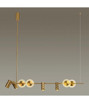4354/52L HIGHTECH ODL23 261 античная бронза/металл Подвесной светильник с раздельным включением IP20 LED GU10/LED 52W 624Лм AD ASTRUM-foto3