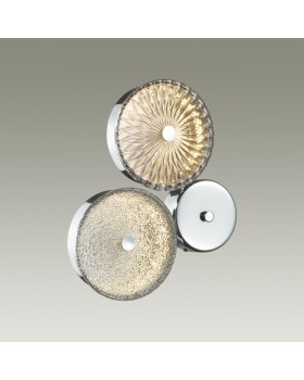 5416/14WL L-VISION ODL_EX23 11 хром/св.коричневый/св.серый металл/стекло Бра LED 14W 4000K CARAMELLA-foto3