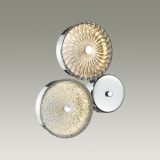 5416/14WL L-VISION ODL_EX23 11 хром/св.коричневый/св.серый металл/стекло Бра LED 14W 4000K CARAMELLA-foto3