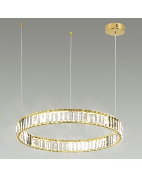 5015/36L L-VISION ODL23 425 золотой/прозрачный металл/хрусталь Люстра LED 36W 4000K 4280Лм VEKIA-foto3