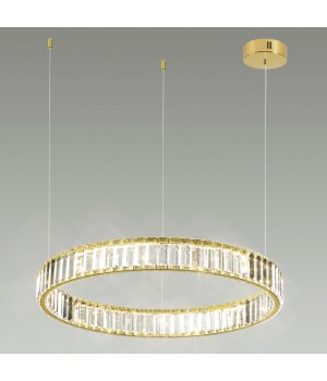 5015/36L L-VISION ODL23 425 золотой/прозрачный металл/хрусталь Люстра LED 36W 4000K 4280Лм VEKIA-foto3