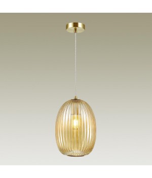 4704/1 PENDANT ODL20 299 янтарный/бронзовый Подвес E27 60W 220V DORI-foto3