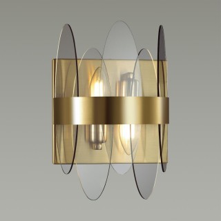 5268/2W MODERNI LN23 059 латунь Бра E14 2*40W 220V MEREDITH-foto3