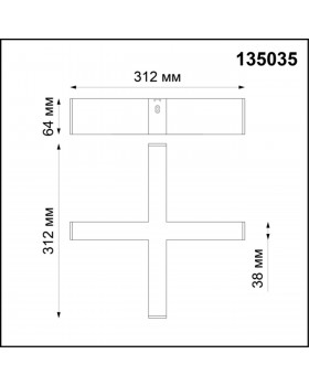 135035 OVER NT19 143 черный Соединитель - Х IP20 24V RATIO-foto2