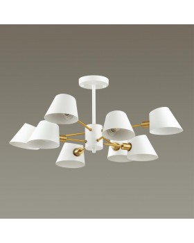 4465/8C MODERNI LN20 138 белый, золотой Люстра потолочная E14 8*60W 220V KENIA-foto4