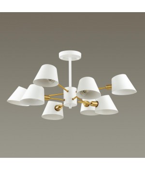 4465/8C MODERNI LN20 138 белый, золотой Люстра потолочная E14 8*60W 220V KENIA-foto4