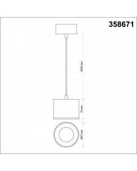 358671 OVER NT21 189 золото Светильник накладной светодиодный, провод 2м IP20 LED 4000К 12W 220V PATERA-foto2