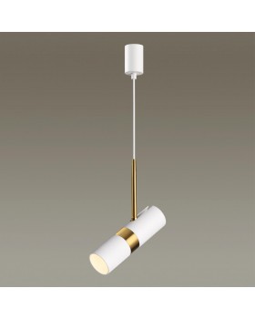 4355/1 HIGHTECH ODL23 231 белый/золотистый/металл Подвесной св-к IP20 LED GU10 10W BULLET-foto3