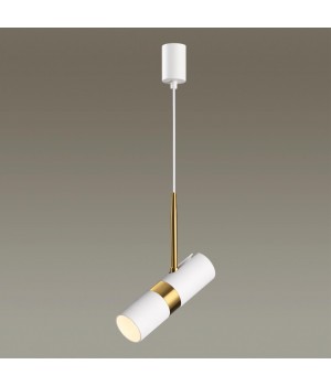 4355/1 HIGHTECH ODL23 231 белый/золотистый/металл Подвесной св-к IP20 LED GU10 10W BULLET-foto3