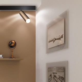 358988 SHINO NT22 046 бронза светлая/черный Трековый светильник для низковольного шинопровода IP20 LED 4000K 15W 48V FLUM-foto3