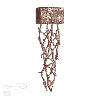 4717/1W CLASSIC ODL20 390 коричневый Настенный светильник GU10 1*50W 220V MOSARA-foto4