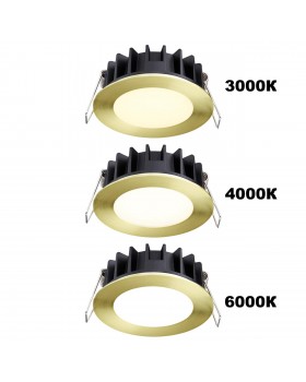 358956 SPOT NT22 230 бронза светлая Встраиваемый светодиодный светильник с переключателем цветовой температуры IP20 LED 3000К\4000К\6000К 20W 220V LAN-foto4