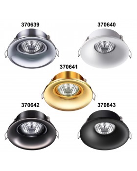 370843 SPOT NT22 248 черный Светильник встраиваемый IP20 GU10 50W 220V METIS-foto3