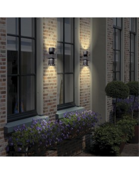 358114 STREET NT19 326 темно-серый  Ландшафтный настен.светильник IP65 LED 3000К 20W GALEATI-foto3