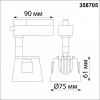 358705 PORT NT21 094 белый/хром Светильник трековый однофазный трехжильный IP20 LED 4000K 10W 100-265V KNOF