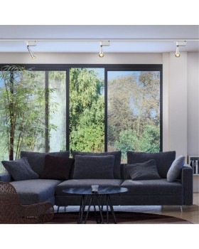 357863 PORT NT18 082 белый/черный Светильник трековый однофазный трехжильный IP20 LED 3000К 23W 220-240V ZEUS-foto3