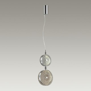 5416/13LB L-VISION ODL_EX23 10 хром/св.коричневый/серый металл/стекло Подвес LED 13W 4000K CARAMELLA-foto3