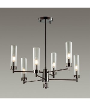 5275/6C CLASSI LN23 121 черный хром Люстра потолочная E14 6*40W 220V KAMILLA-foto3