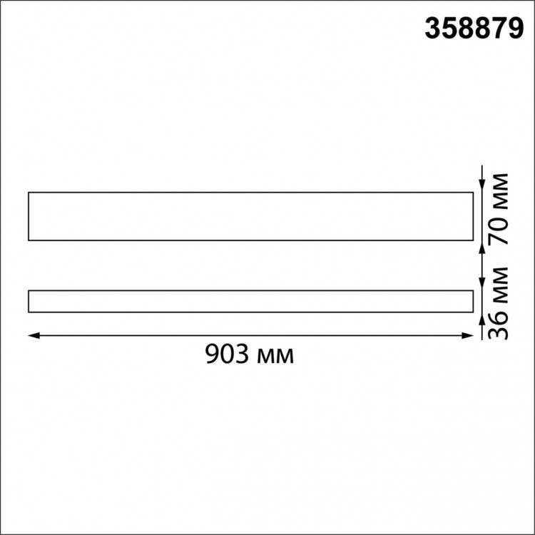 358879 OVER NT22 175 белый Светильник подвесной светодиодный IP20 LED 4000K 30W вниз + 12W вверх 220V ITER