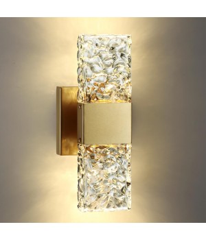 4364/5WL HIGHTECH ODL23 203 матовое золото/металл/стекло Настенный св-к IP20 LED 10W 612Лм 3000K RICCI-foto3