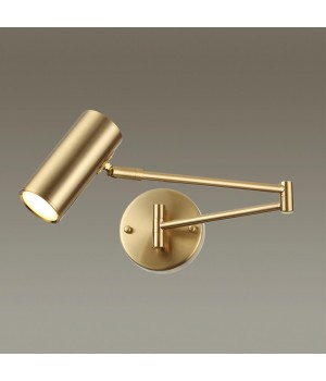 4377/1W HIGHTECH ODL23 173 золотой Настенный светильник IP20 LED E14 9W RAZIO-foto3