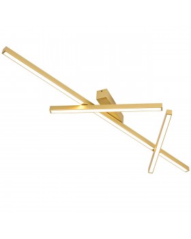 4368/50CL HIGHTECH ODL23 145 золотистый/металл/акрил Потолочный св-к IP20 LED 70W 3500Лм 3000K TAO-foto4