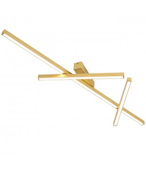 4368/50CL HIGHTECH ODL23 145 золотистый/металл/акрил Потолочный св-к IP20 LED 70W 3500Лм 3000K TAO-foto4