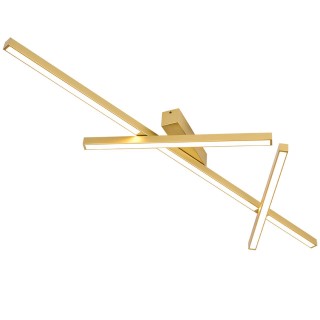 4368/50CL HIGHTECH ODL23 145 золотистый/металл/акрил Потолочный св-к IP20 LED 70W 3500Лм 3000K TAO-foto4