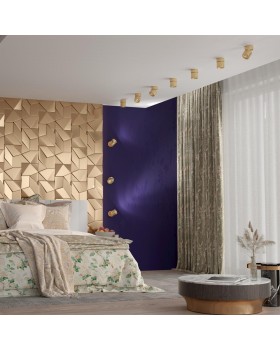 358810 OVER NT21 186 матовое золото Светильник накладной светодиодный IP20 LED 10W 850Лм 4000K 220V GESSO-foto3