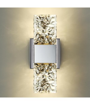 4365/5WL HIGHTECH ODL23 203 хром полированный/стекло Настенный св-к IP20 LED 10W 634Лм 3000K RICCI-foto3